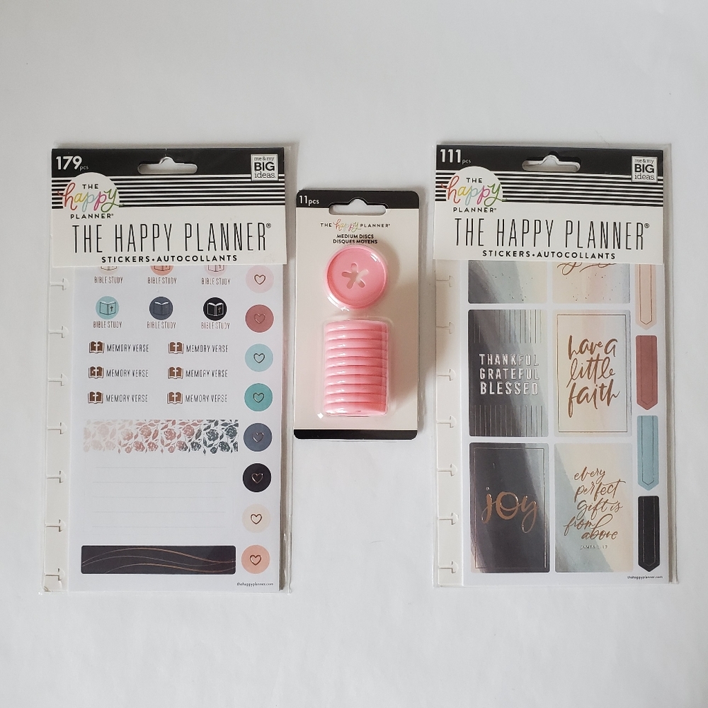 The Happy Planner Stickers Faith Edition